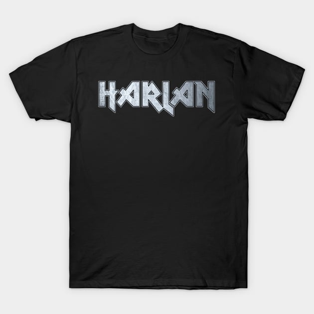 Heavy metal Harlan T-Shirt by KubikoBakhar